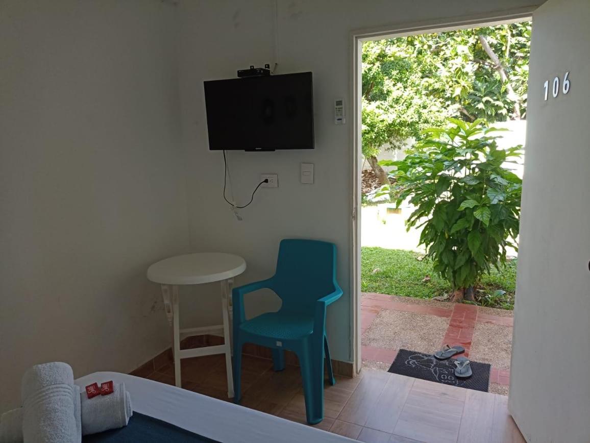 San Andrés Hostal Palo Alto מראה חיצוני תמונה
