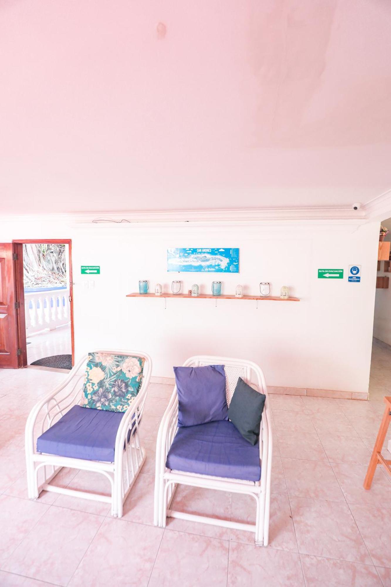 San Andrés Hostal Palo Alto מראה חיצוני תמונה