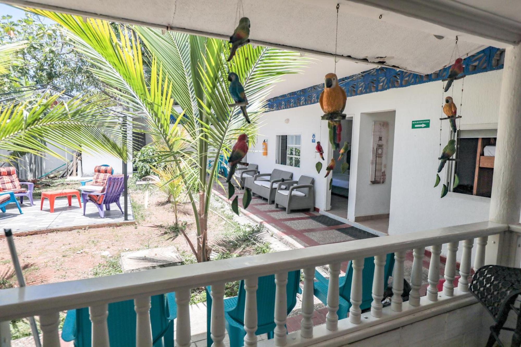 San Andrés Hostal Palo Alto מראה חיצוני תמונה